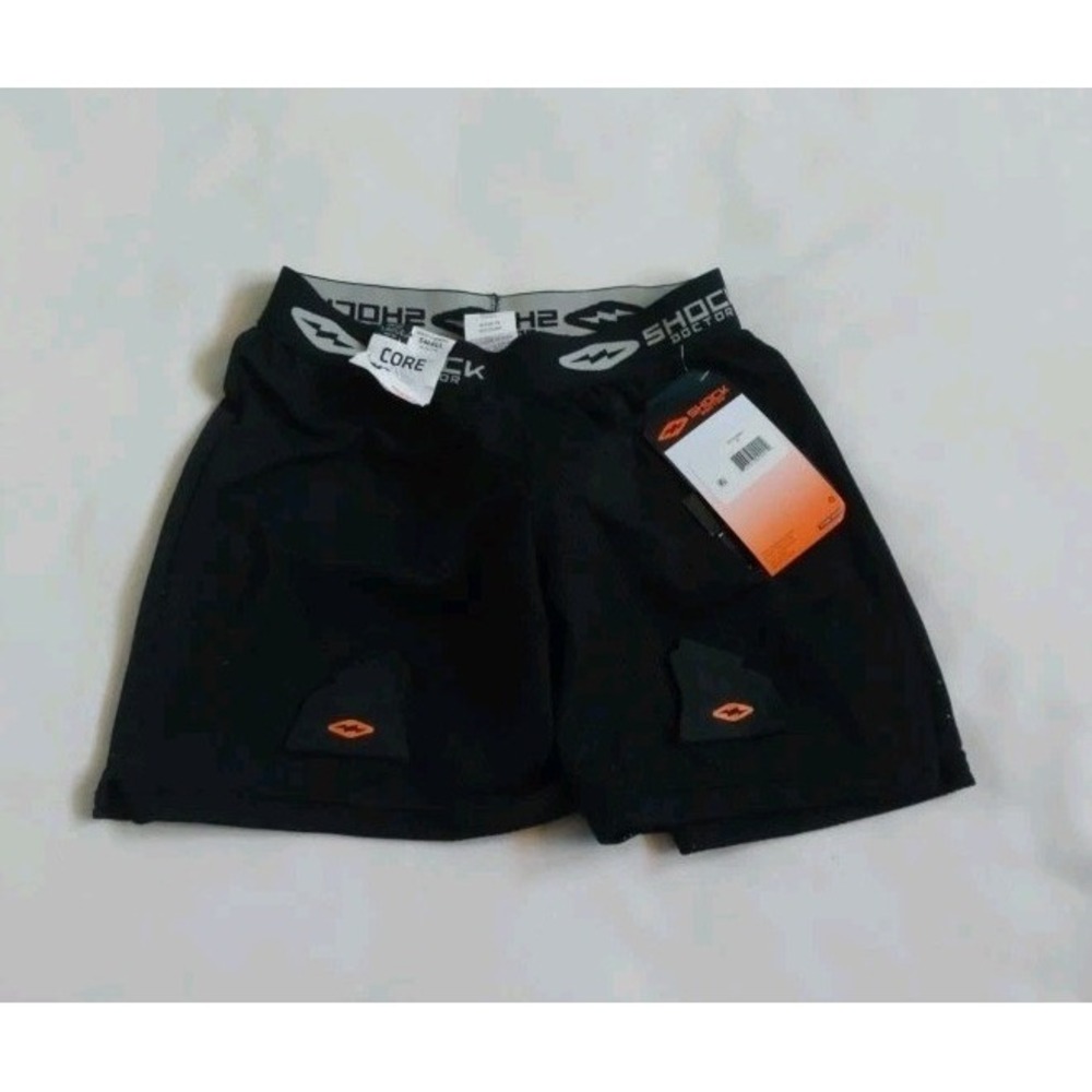 Shock Doctor‎ Mens Core Pelvic Protection Hockey Loose Shorts Size Small